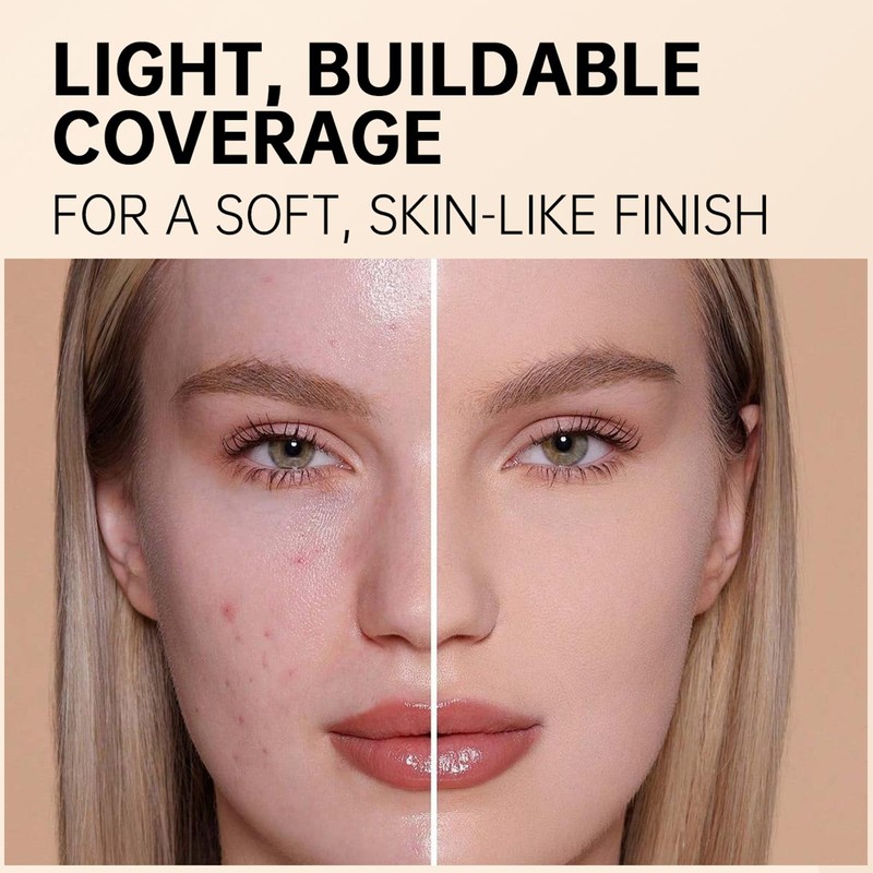 ZAIDOC Concealer Foundation Stick, 2-in-1 Long-Lasting Foundation and Concealer with