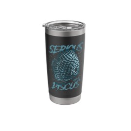 Serious About Discus Fish Tropical Fish Keeper Aquarist Stainless Steel Insulated Tumbler