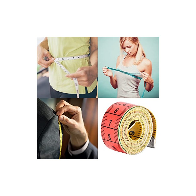 Hztyyier Cinta M?trica Suave, Regla Flexible de Costura Corporal de