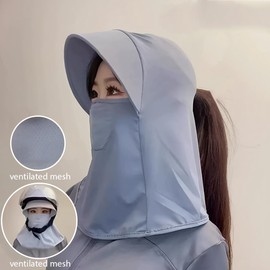 ZKGYUS Balaclava, Adjustable Cooling Balaclava, Face Mask, Breathable, UV Protection, Outdoor Full Face Coverage, Hood for Men and Women