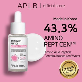 APLB Amino Acid Peptide Ampoule Serum | AMINO PEPT CEN™ 43.3% 1.35 FL.OZ/Korean Skincare, Moisturize, Wrinkle Care, Elasticity care, Revitalize for gentle and improve skin texture