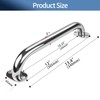 Marinebaby 2X 12 inch Boat Handle handrail Polished Stainless Steel