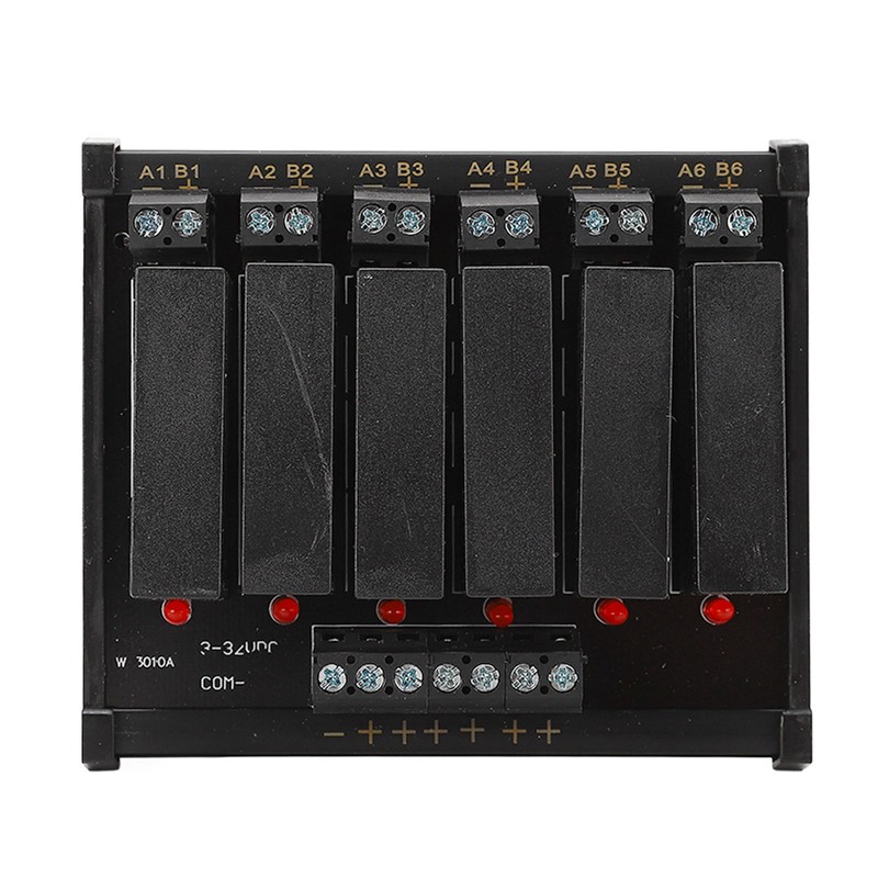 6 Channel Solid State Relay Module with Signal Indicator Input