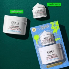 Kiehl's - Set de Regalo Ultra Hydrated Face + Body, Kit de Crema Hidratante Facial y Corporal versión Full Size, incluye Ultra Facial Cream 50ml y Ult