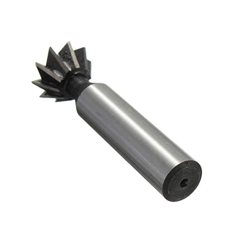 10-35mm*45° / 60° End Mill, HSS Dovetail Cutter Milling Tool