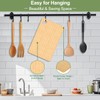 KIMIUP Bamboo Chopping Board, Bamboo Chopping Boards for Kitchens Cutting