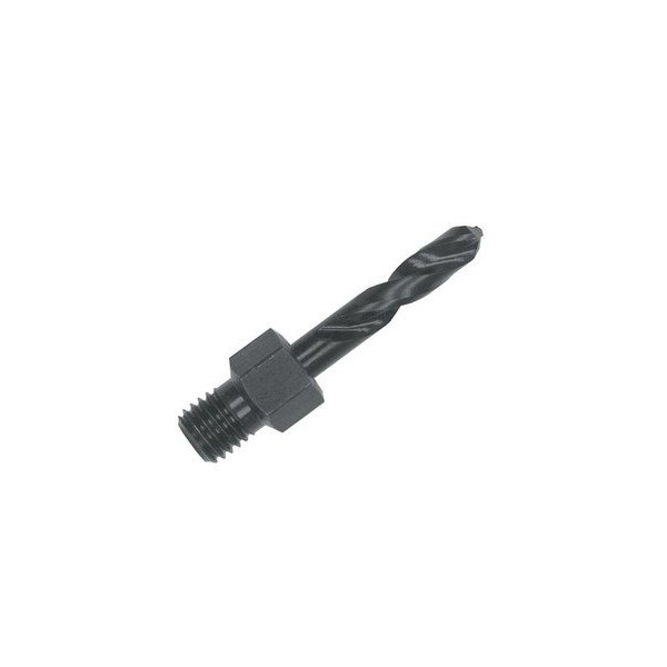6 Pcs, #40 Cobalt Black Oxide Short Threaded Shank Drill