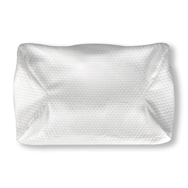 (Pillow Cover) Premium Melting Pillow, Dedicated Pillow Cover, Washable, Sleeping Pillow, Neck Easy, Low Rise, Low Rise, Back Facing, Side-oriented, Just Fit, No Neck Pain, Memory Foam Pillow, Easy