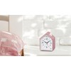 Seiko Clock Alarm Clock Clock Analog Pink 110 x 86