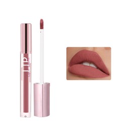 brillo de labios mate, Cremoso Lápiz labial líquido mate Brillo de labios brillante Impermeable De larga duración Color de labios para mujeres y niñas
