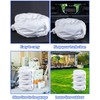 BHLOR Extra-Large Tire Storage Bags, 48x48 Plastic Tire Bags, 4PCS