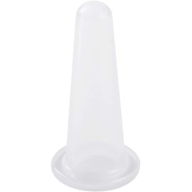 Jowxsx 4Pcs Transparent Massage Cupping Set Silicone Mini Facial Cups Face Massager Helper Skin Care Neck Back Eyes Massaging Cup Safe to Use, Manual Back Massagers, Massage Tools