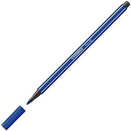 Stabilo Fibre-tip Pen 68, Thickness: 1.0 mm, Ultramarine – Pack of 5