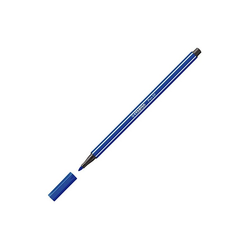 Stabilo Fibre-tip Pen 68, Thickness: 1.0 mm, Ultramarine – Pack