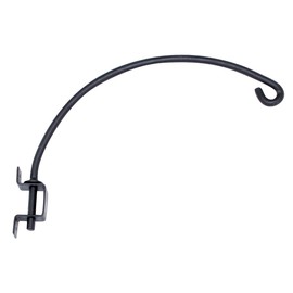 Panacea 85321D Contemporary Swivel Plant Hanger Bracket, Black, 12.5-Inch