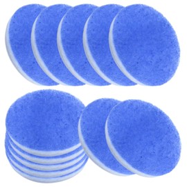 Hoypeyfiy 6 or 12Pcs 5.25 Inches RV Air Filter, Round Air Duct AC Filter, RV AC Vent Filter, MERV-6 RV Air Conditioner Filter (12)