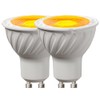 LIDESENMO 2-Pack LED Landscape Light 5W GU10 Red Green Blue