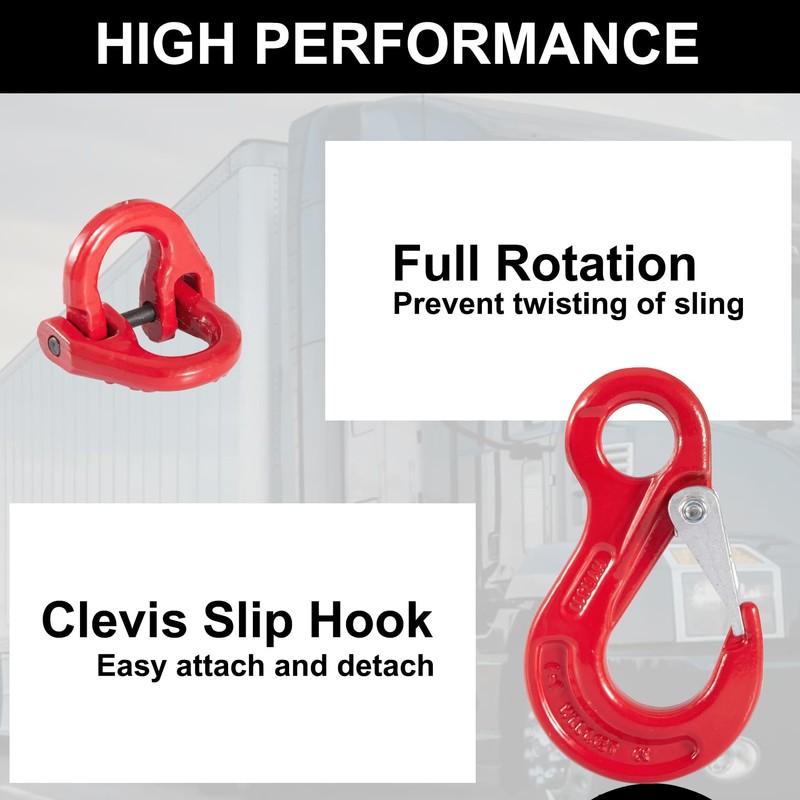 Krimocy 2 Pack Sling Hook with Hammerlock for Caravan Camper