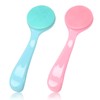 Silicone Manual Facial Cleansing Brush, NADUSEP 2 Pack Skin Friendly