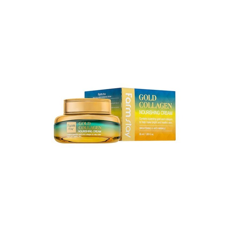 Farm Stay 팜스테이 골드 콜라겐 너리싱 크림 55ml Farmstay Gold