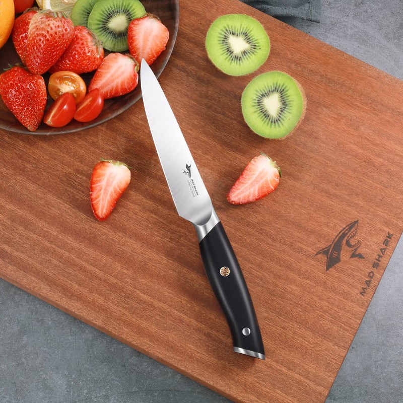 MAD SHARK 5-inch Compact Chef Knife - Small Kitchen Knife