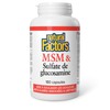 Natural Factors MSM & Glucosamine Sulfate, Optimal Ratio of 500
