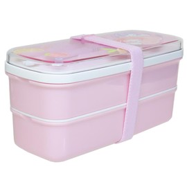 My Melody Kuromi [Bento Box] Slim 2-Tier Lunch Box Sanrio