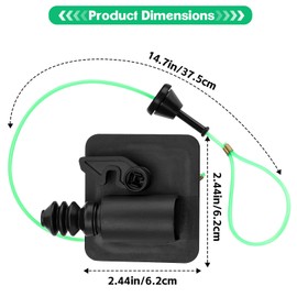 74700-TBA-A02 Car Fuel Lid Actuator Gas Door Assembly for Honda Civic 2016 2017 2018 2019 2020 2021 Replacement for 74700TBAA02