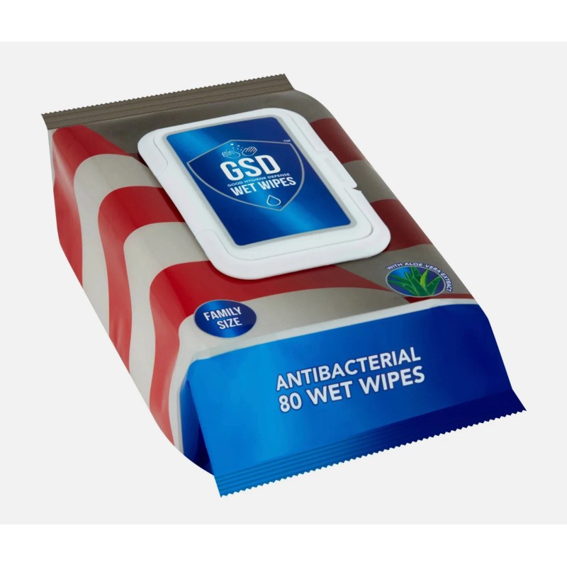 GSD Aloe Vera Good Hygiene Defense Wipes All Purpose Family