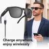 Smart Polarized sun lenses Glasses Sunglasses Bluetooth 5.3 Wireless Headset
