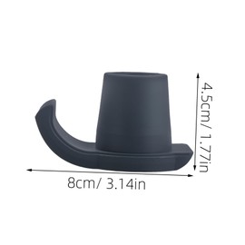 Outanaya 2 Pcs Heavy Duty Walker Ski Glides Foot Protection Caps for Seniors Non Slip Design for Indoor Outdoor Use Comfortable Versatile Walker Accessories