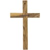 Sterling Gifts Olive Wood Wall Cross, Catholic Wooden Hanging Crosses