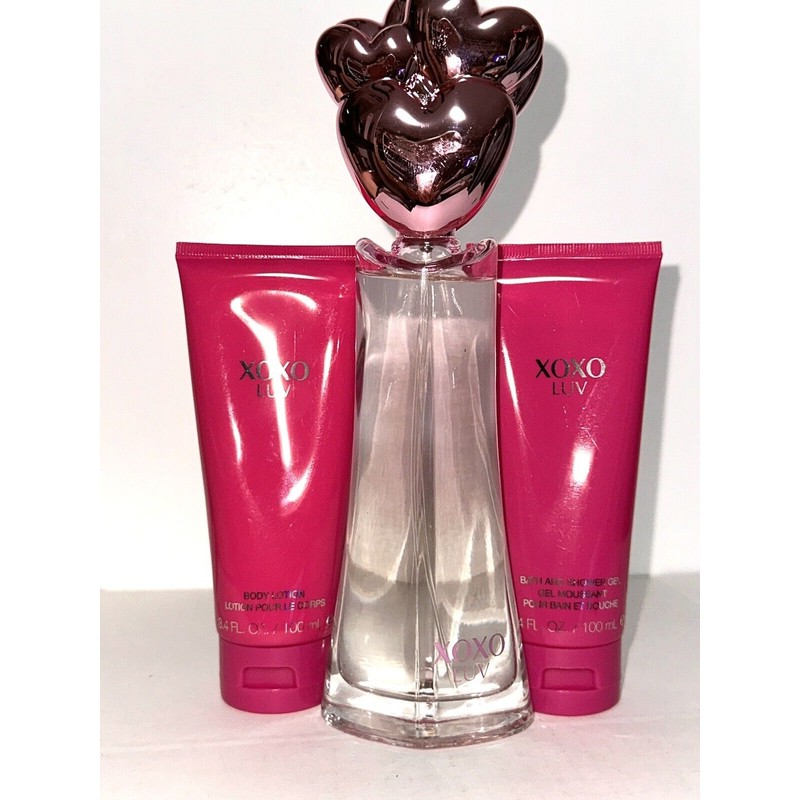 XOXO Luv EDP 3.4 oz for Women & Body Lotion