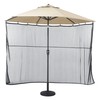 Classic Accessories Water-Resistant 68 Inch Universal Patio Umbrella Shade Screen,