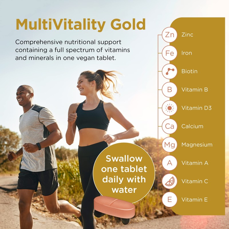 Healthspan Multivitamin Gold (90 Tablets) | A-Z Formulation | Wellbeing