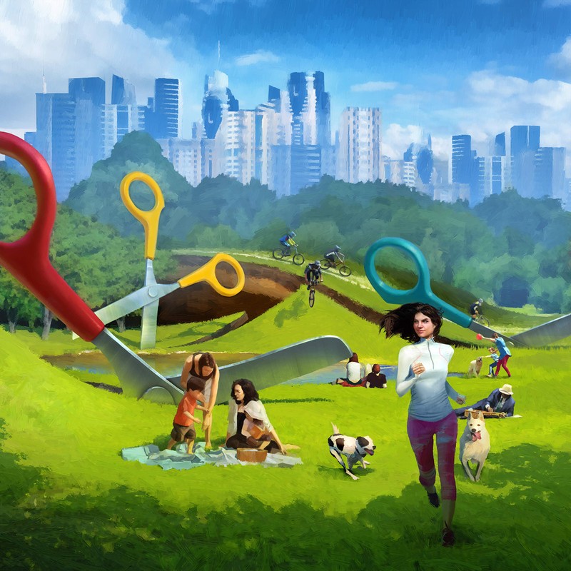 Renegade Game Studios Clipcut Parks