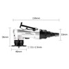 Gorise Pneumatic Chamfering Tool Handheld, Mini Air-Powered Chamfering Machine Trimming