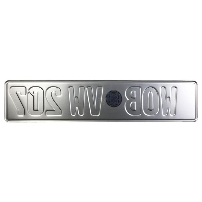 Z Plates Compatible with VW Wolfsburg Front German Novelty License