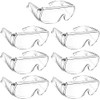 Anleikf Goggles, Protective Glasses, Safe, Dustproof, Splash Prevention Glasses, Overglasses,