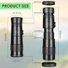 Home Safety Zoom Monocular for Adults, 10-30x40 Monocular Telescope with