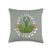 Funny Garden Pun Don't Throw In The Trowel Gardening Throw