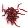 Fishing Lure Soft Artificial Baits - 200Pcs Realistic False Earthworm