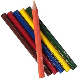 Children colored pencil
