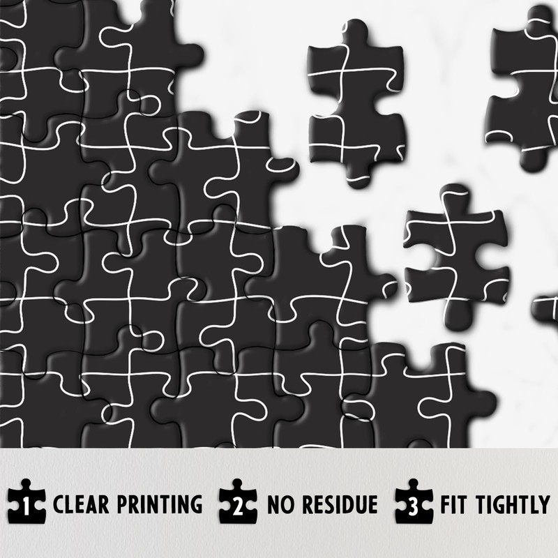 Impossible Mystic Maze Puzzles for Adults 1000 Pieces, Difficult Black