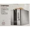 Chefman 2-Slice Pop-Up Toaster w/7Shade Settings Extra Wide Slots for