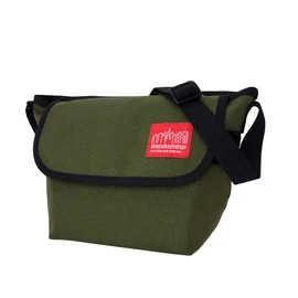 Manhattan Portage - Mini bolsa de mensajero NY con bolsillo con cierre y amplio compartimento resistente al agua Cordura 1000D (oliva)