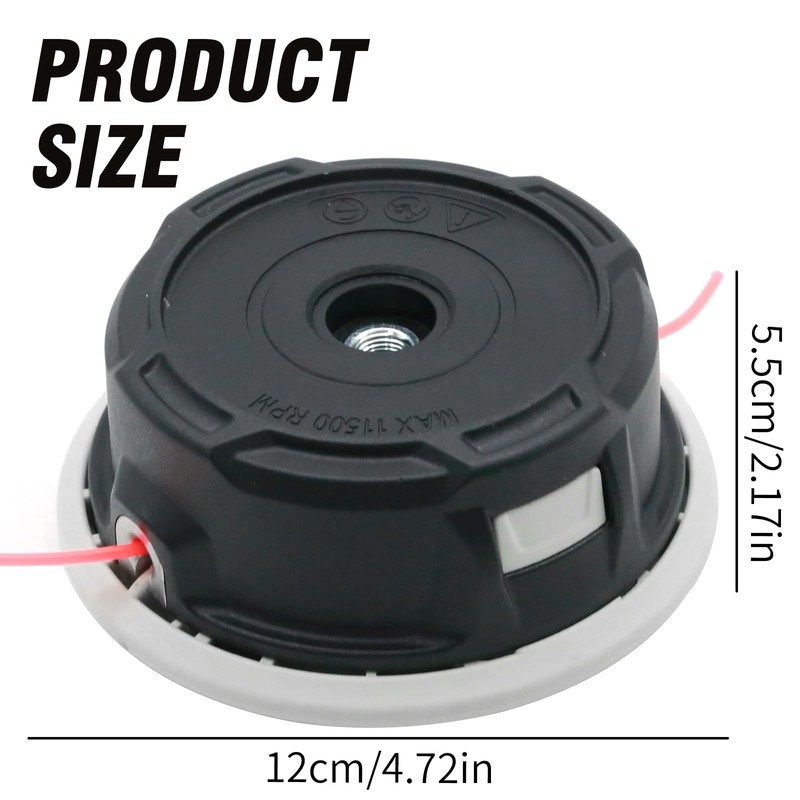 CADUFUELLY 4002-820-2310 2 Pcs Weed Eater Trimmer Head, Replacement for