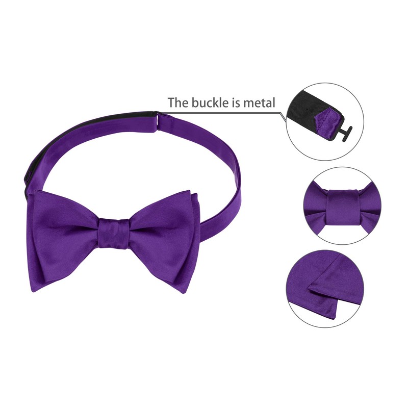 Allegra K Bowtie, Bowtie, Ribbon, Formal, Wedding, School Entrance Ceremony,