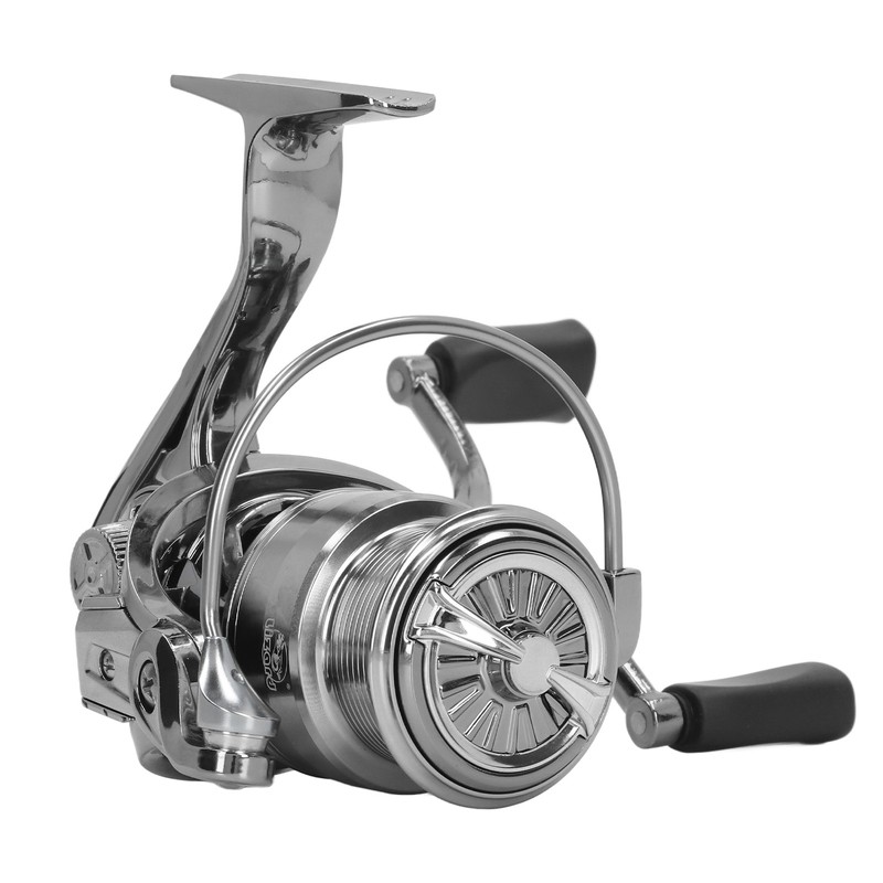 Spinning Reel Long Shot Skew Notch Non Gap Metal Fishing