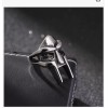 Unbranded DOOM Mask Ring for Men Gladiator Style Titanium Stainless